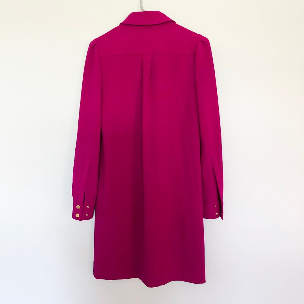 Diane Von Furstenburg Vintage Trench Coat Blazer - Picture 2 of 5